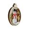 Wonderland Crafts Snowman Ornament Bead Embroidery on Wood Kit